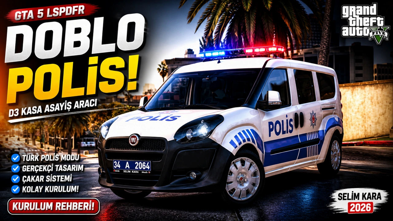 Fiat Doblo D3 Polis Asayiş Aracı