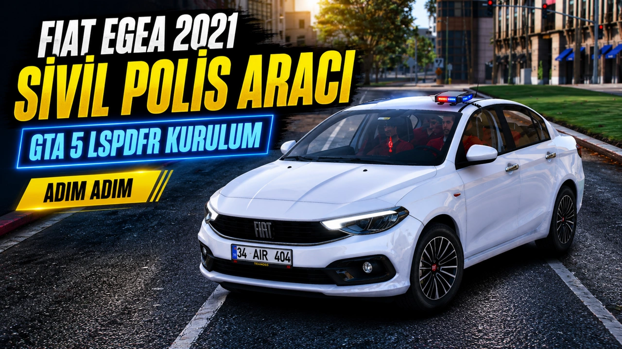 Fiat Egea 2021 Sivil Polis Aracı