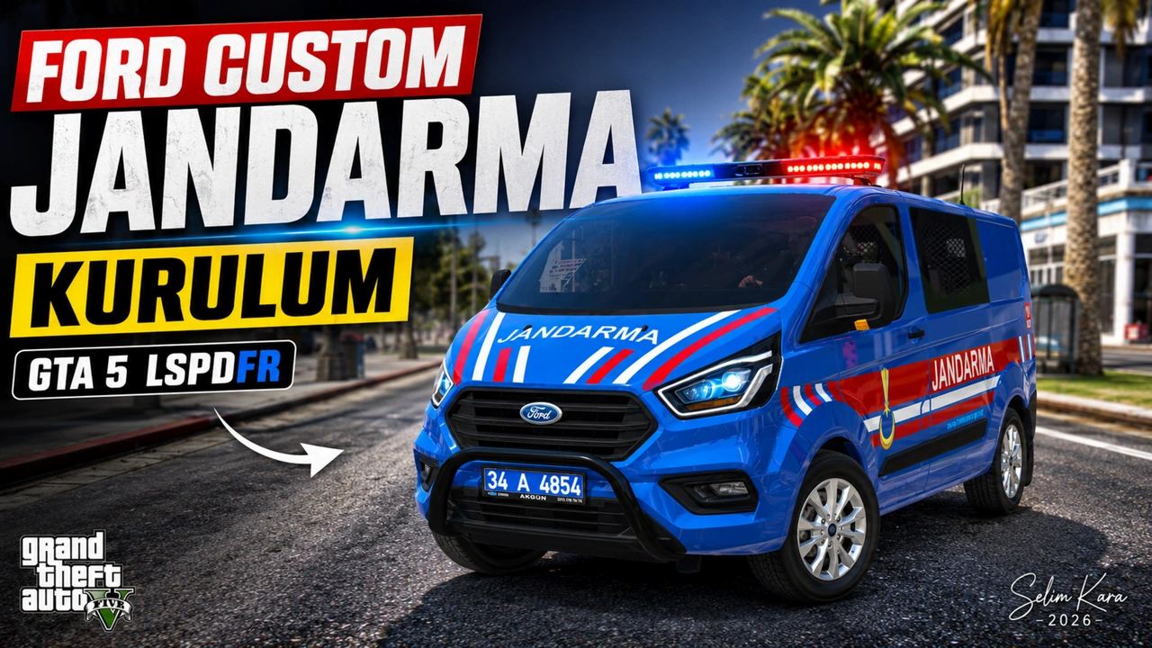 Ford Custom Jandarma Aracı