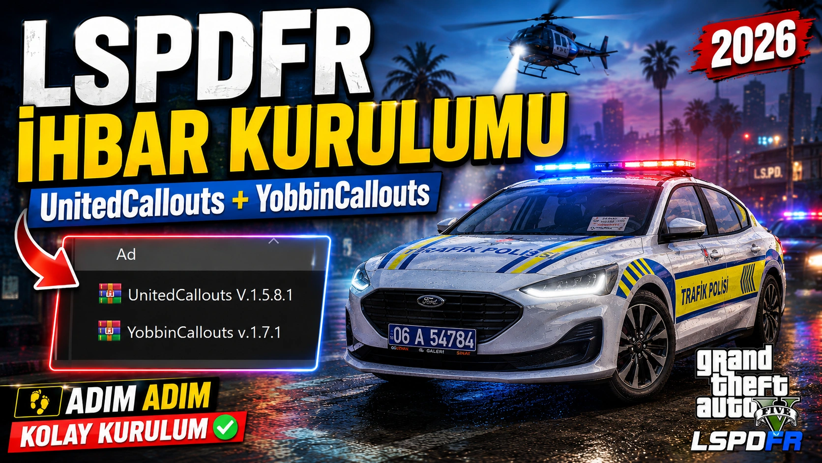 GTA 5 LSPDFR İhbar Kurulumu
