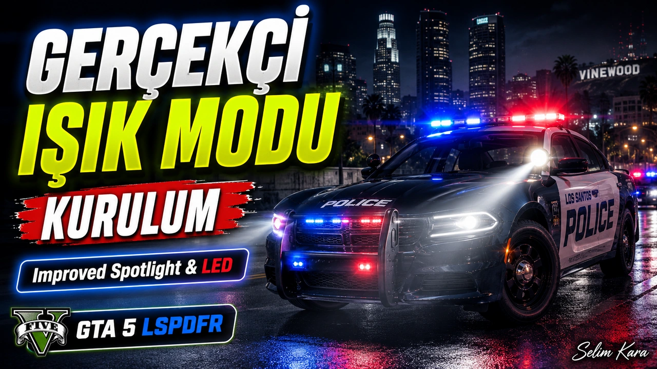 Improved Spotlight & LED Işık Modu
