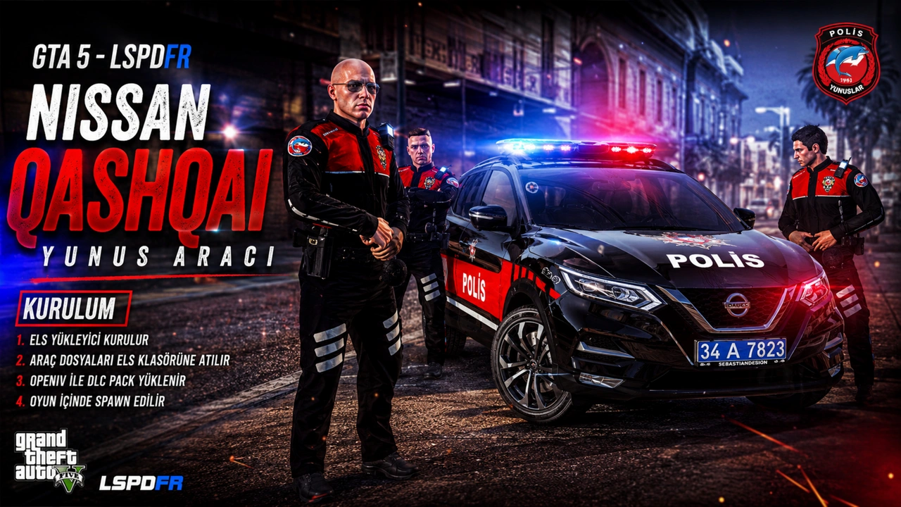 Nissan Qashqai Yunus Polis Aracı