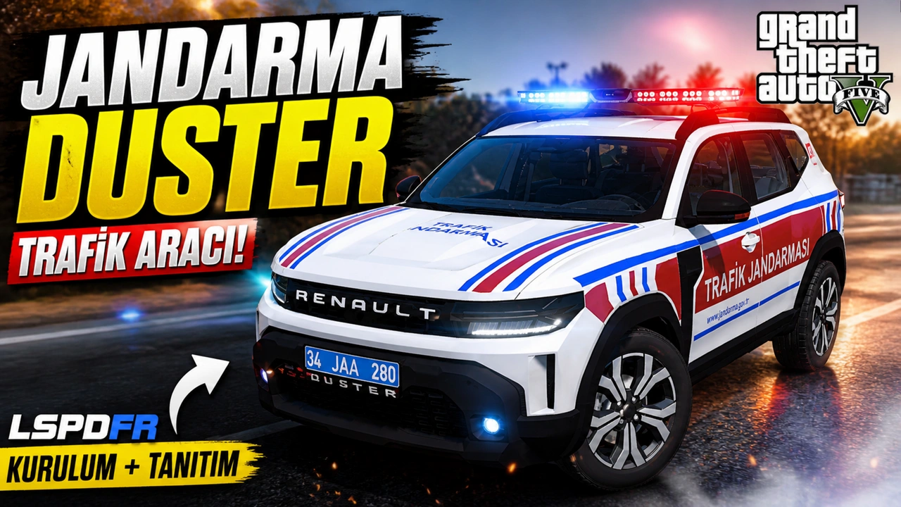 Renault Duster Jandarma Trafik Aracı