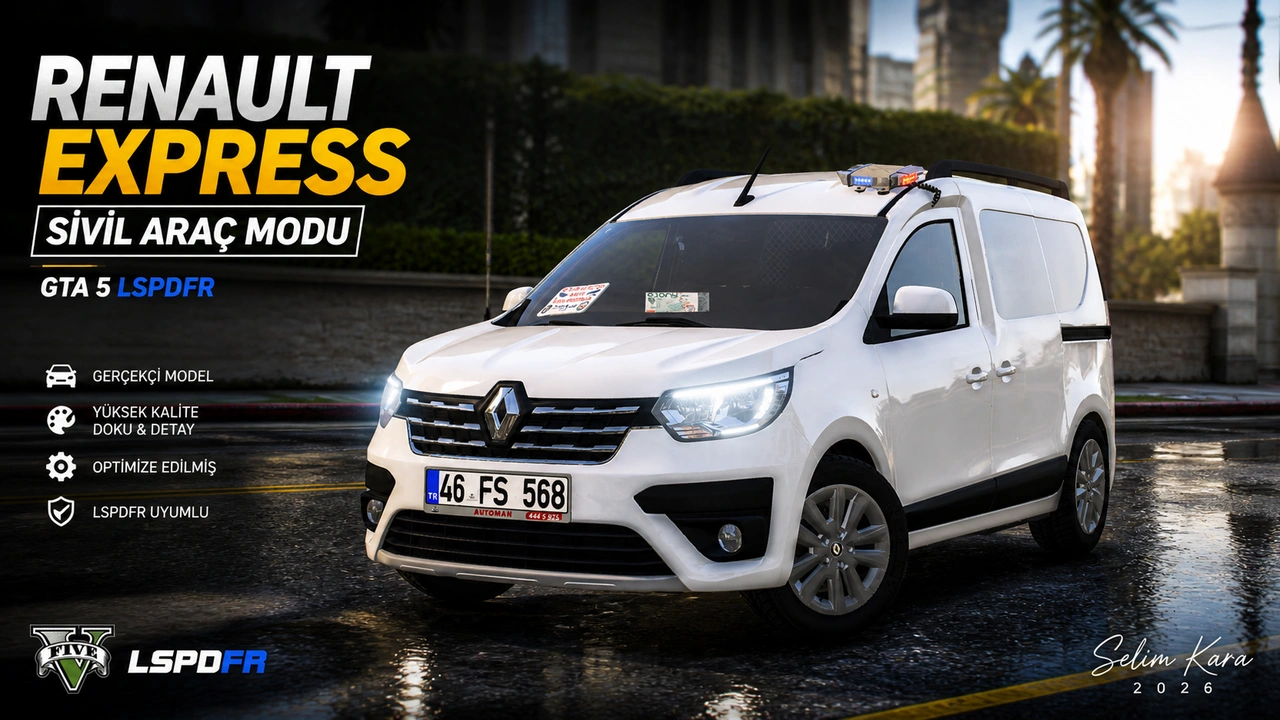 Renault Express Sivil Araç Modu