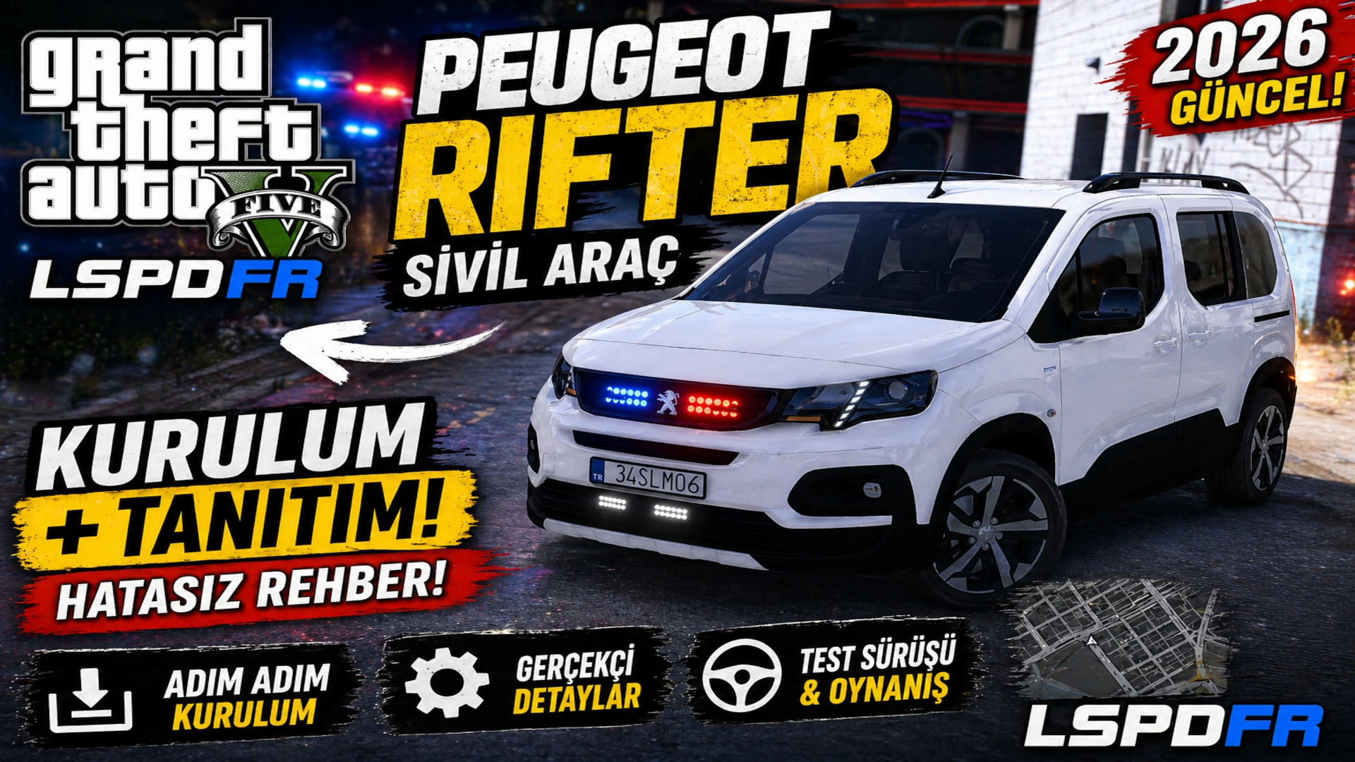 Peugeot Rifter Sivil Araç