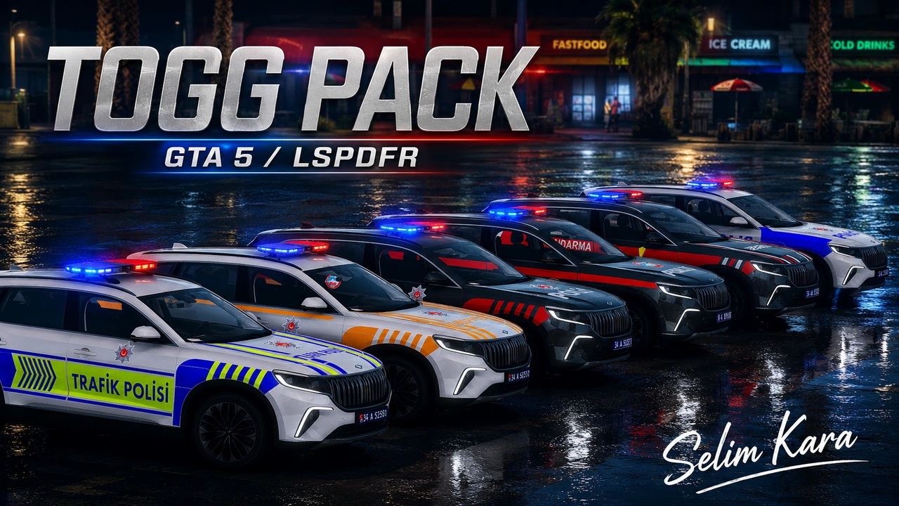 TOGG Pack Polis Araçları