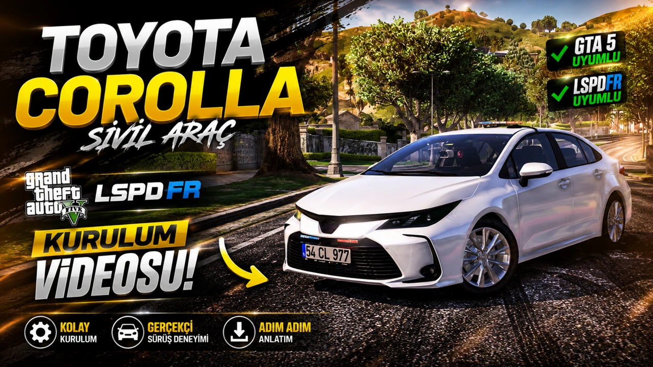 Toyota Corolla Sivil Araç Modu