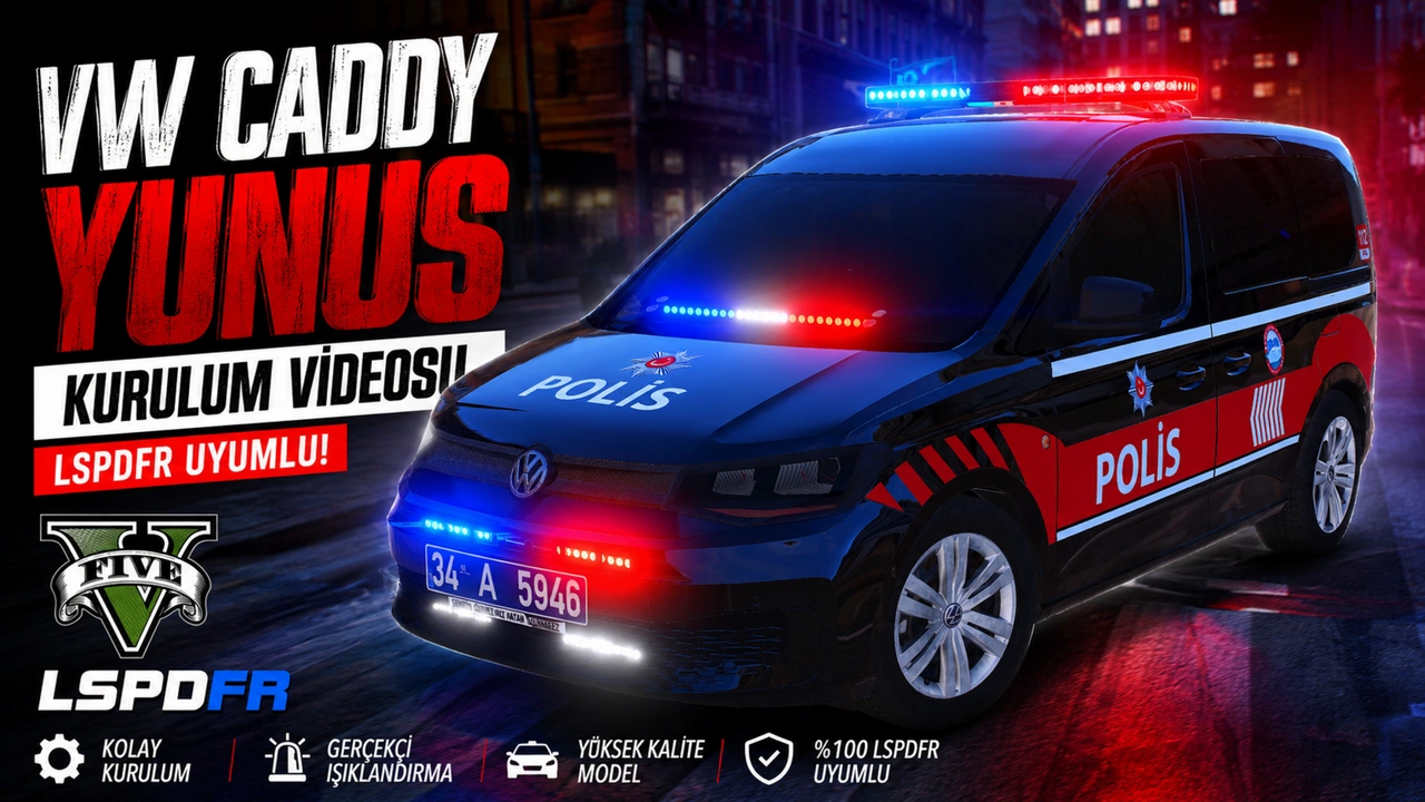 Volkswagen Caddy Yunus Polis Aracı